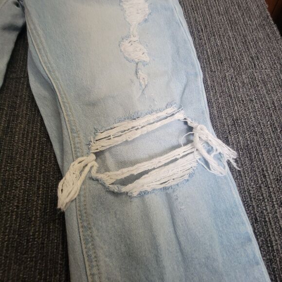 BDG Urban Outfitters Jeans 28 x 27 Denim Distressed Light Wash Straight Fit - Picture 10 of 11